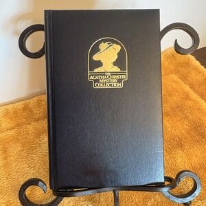 Agatha Christie The Secret Adversary 1985 HC Faux Leather Bantam Mystery